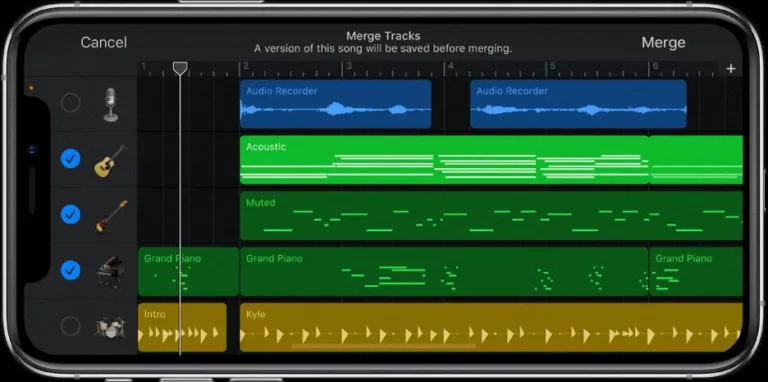 How to Export Garageband Projects on iPhone 5