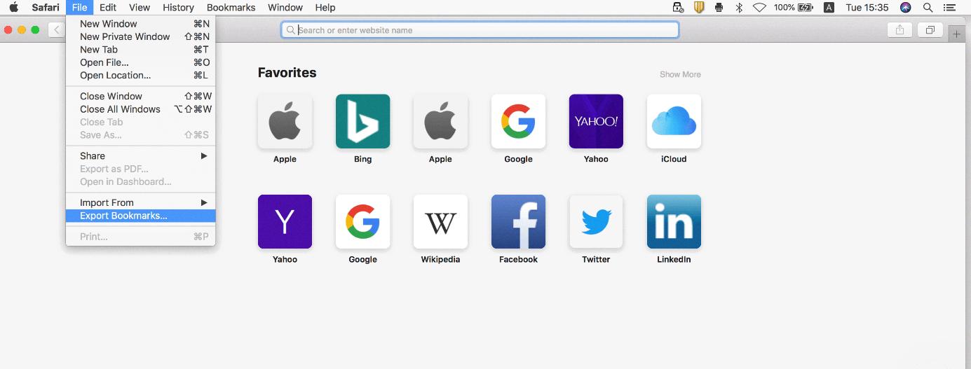 export safari bookmarks from iphone to chrome