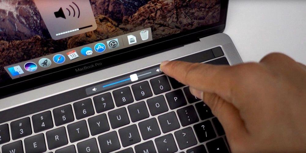 f4 on mac touch bar
