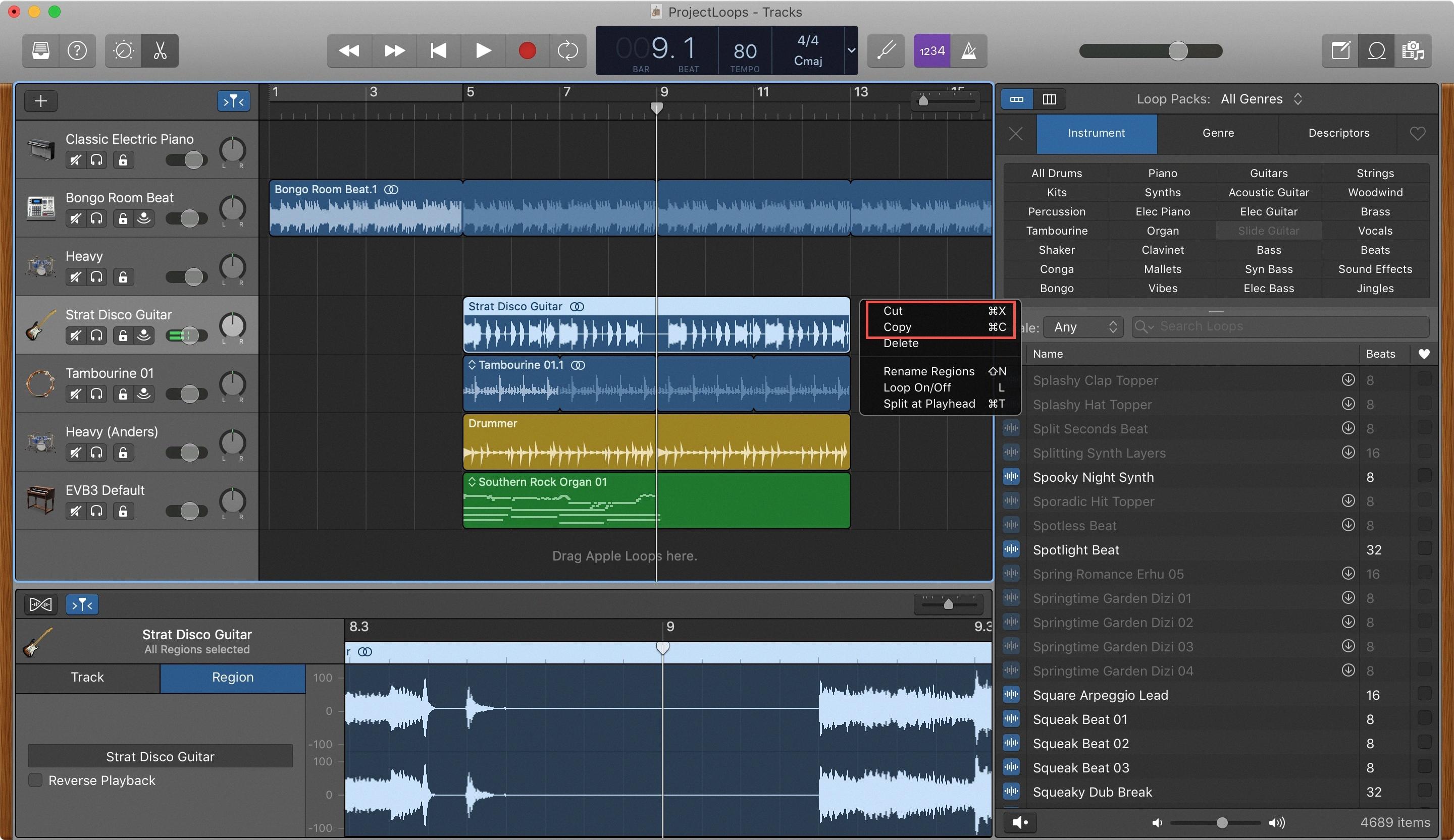 How to Transfer Files with GarageBand 11