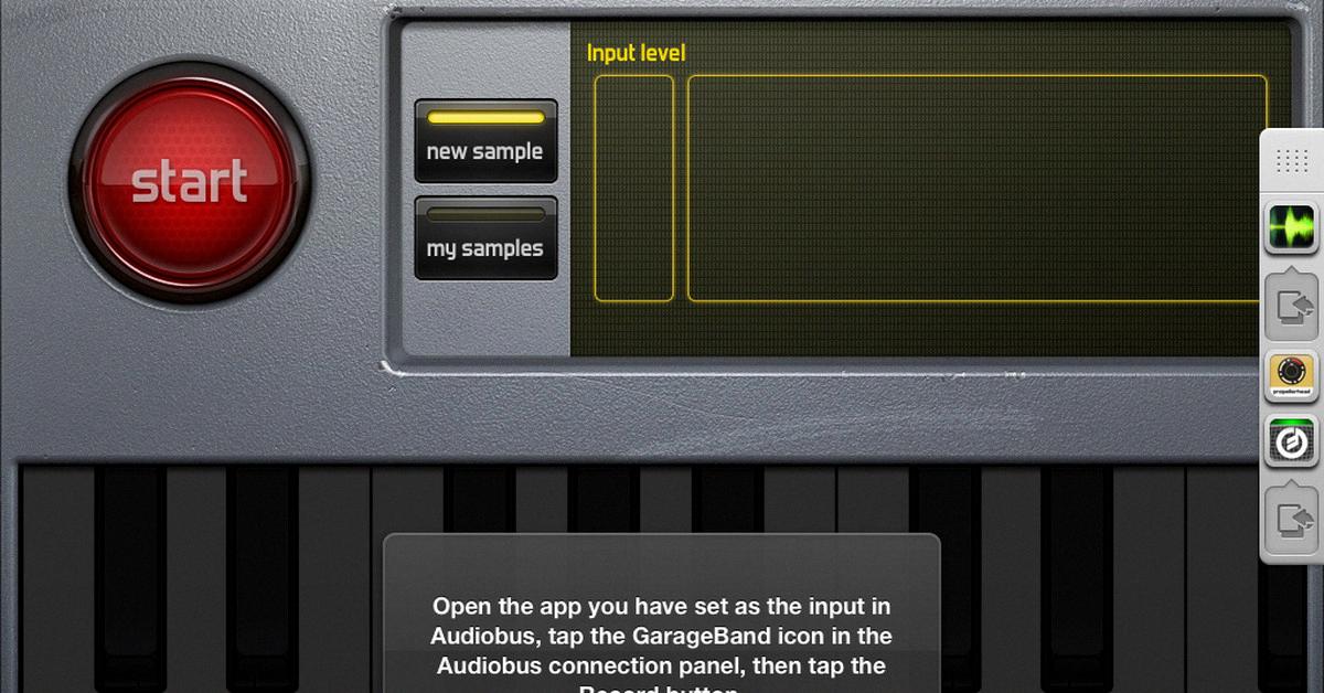 garageband ipad guitar input