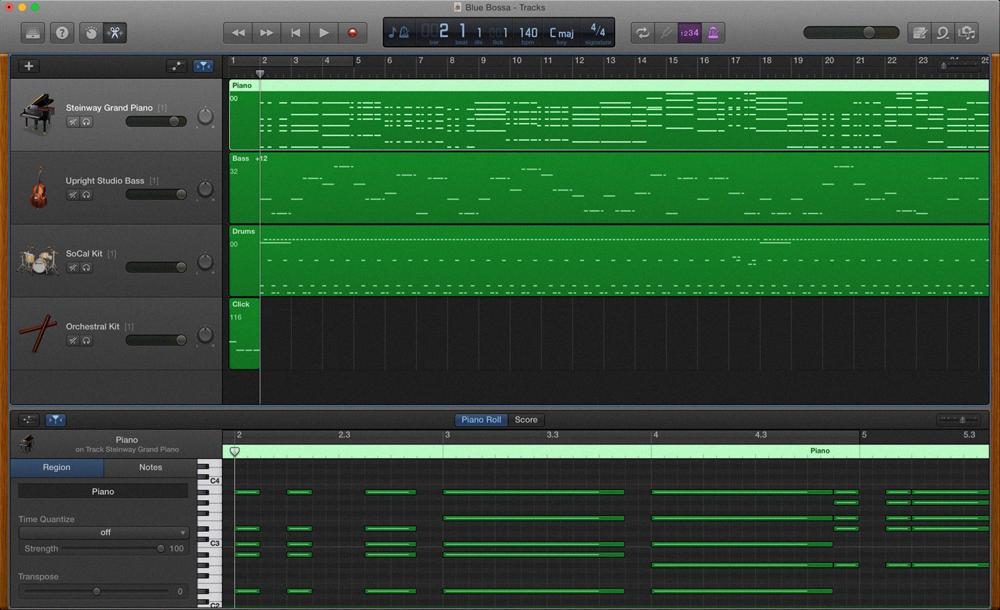 garageband midi export