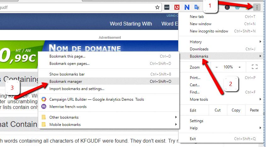 google bookmarks in safari