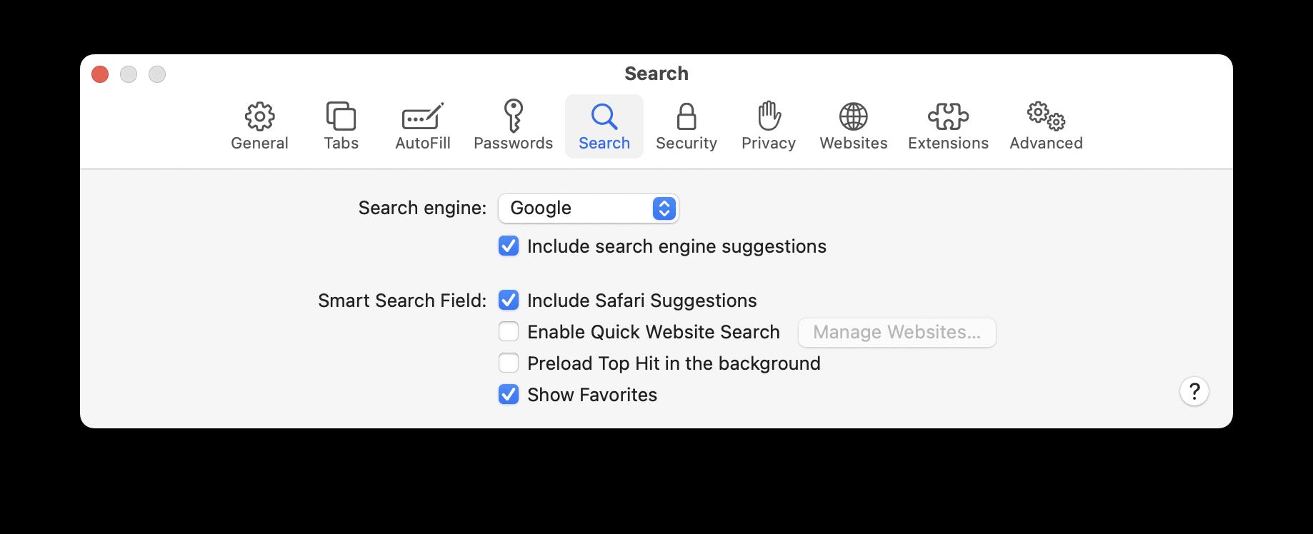 how do i change my search engine on macbook air