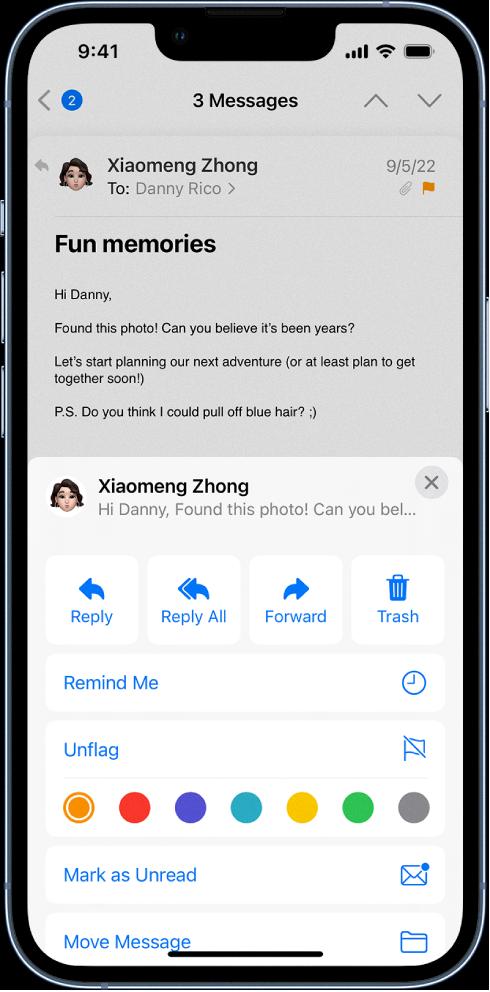 how do i turn off email filters on iphone