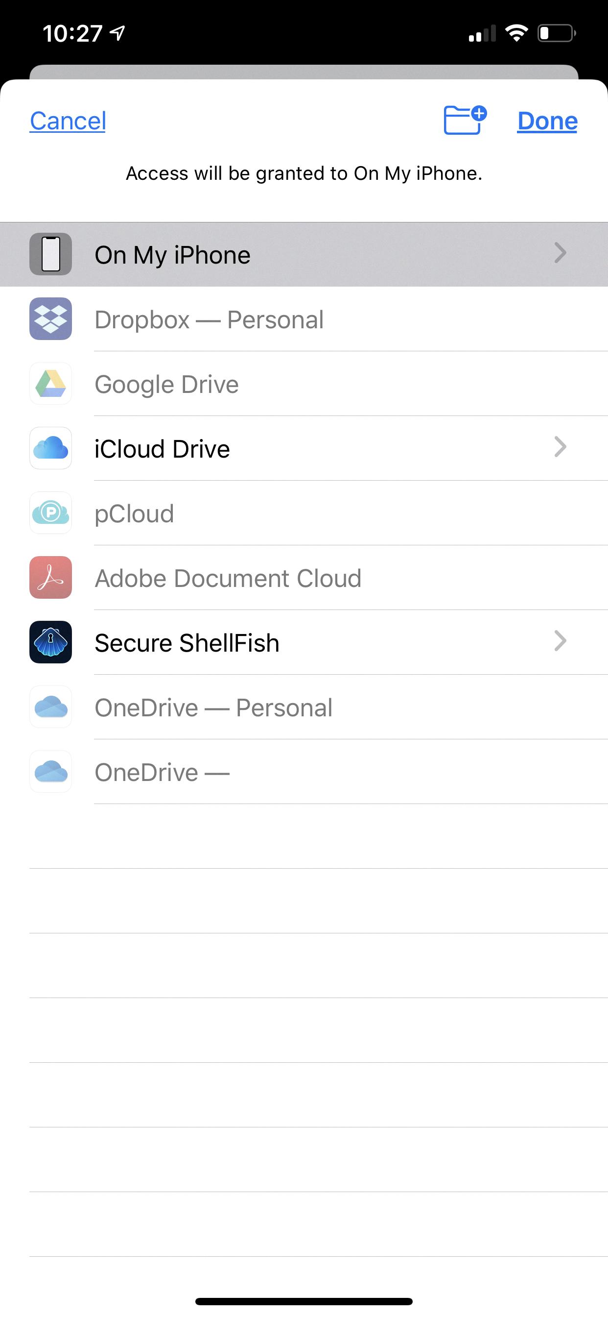 how do i use dropbox on my iphone