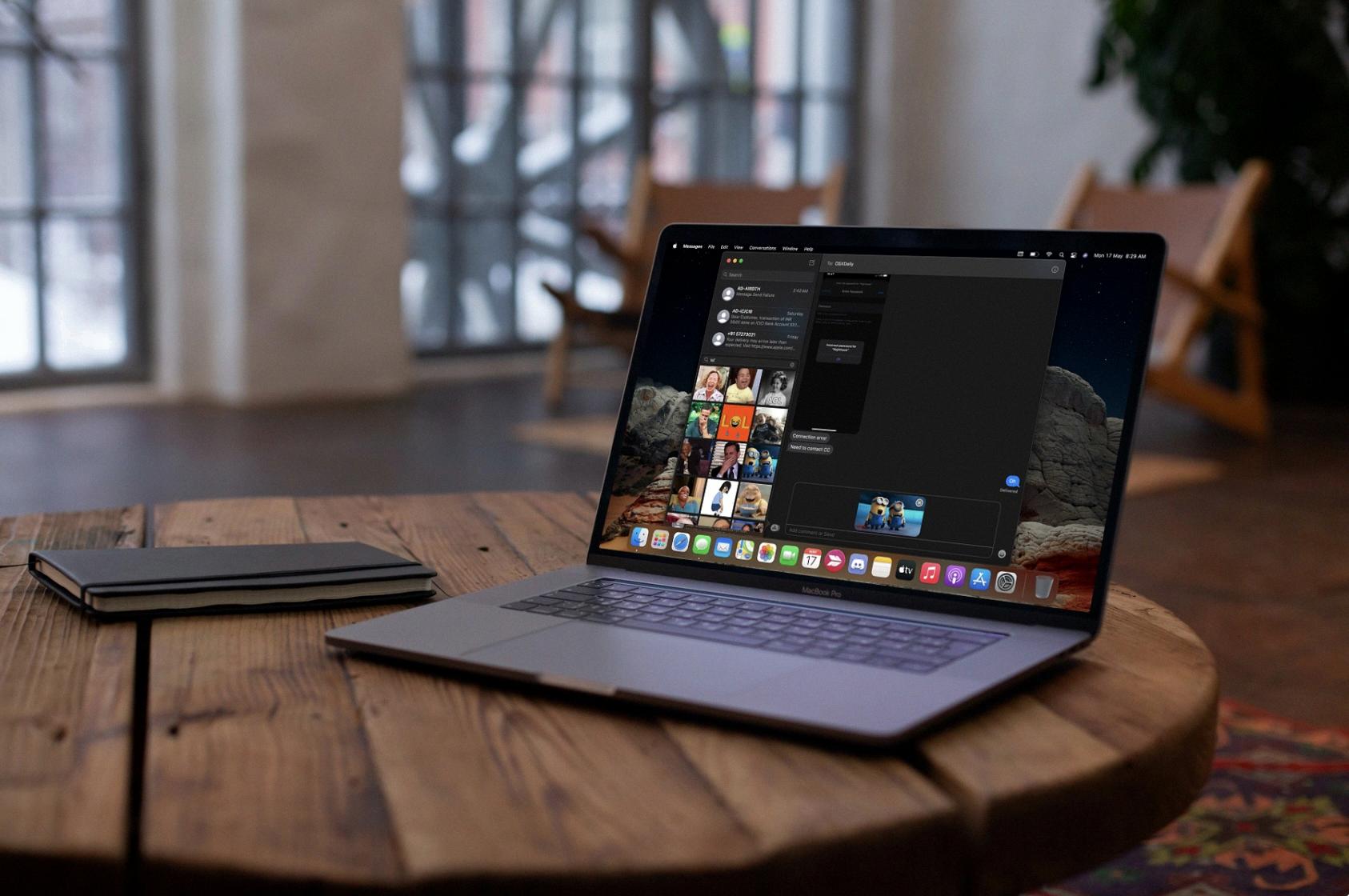 how do you connect your messages to your macbook air