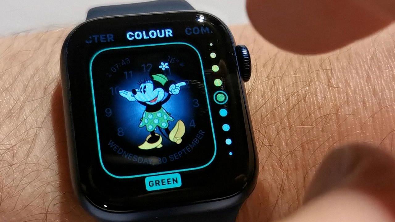 how do you make minnie mouse talk on apple watch