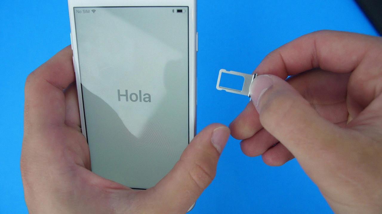 how do you open sim card slot on iphone 8