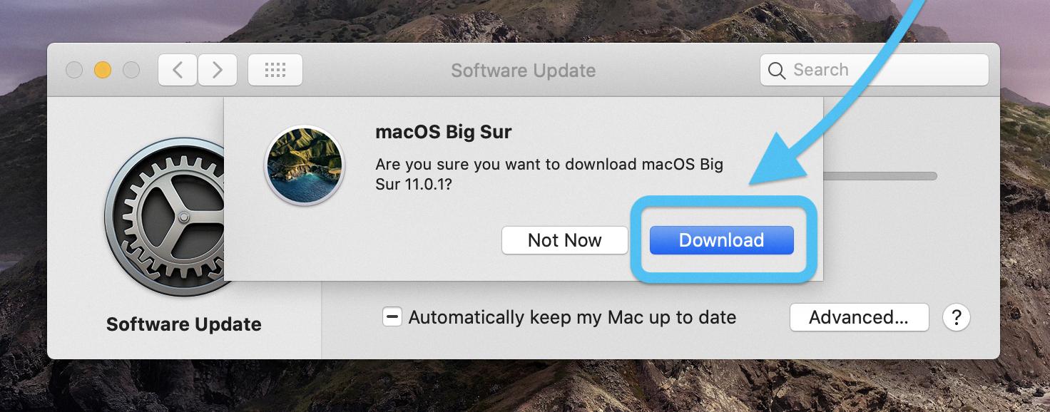 how long does it take to install macos big sur