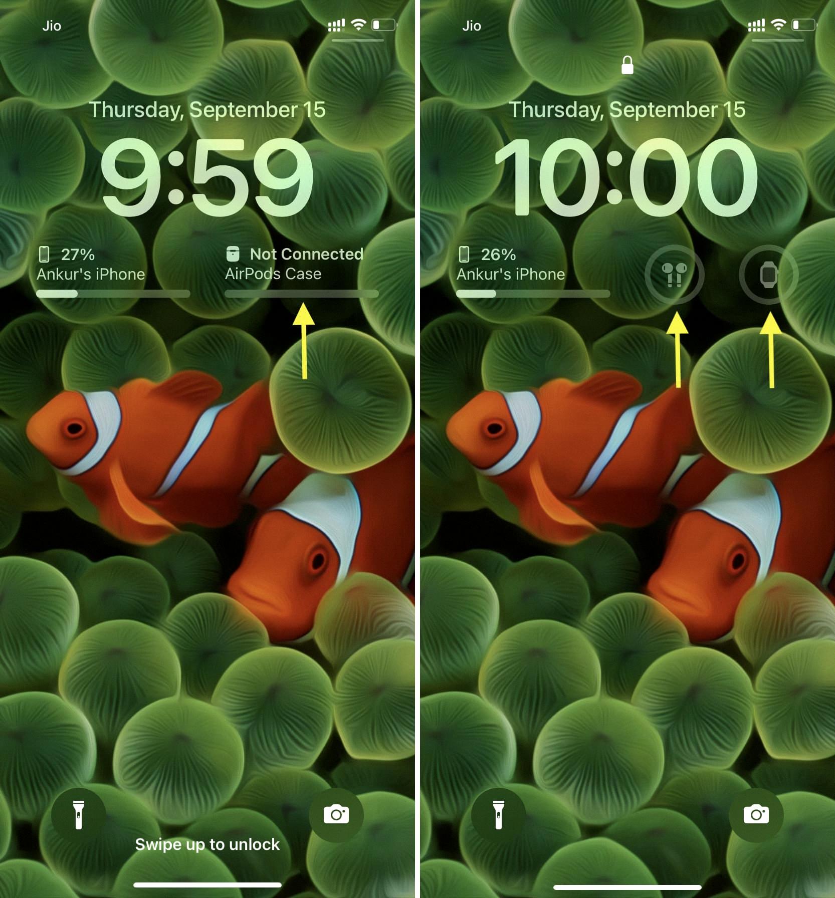 how to add airpods to battery widget