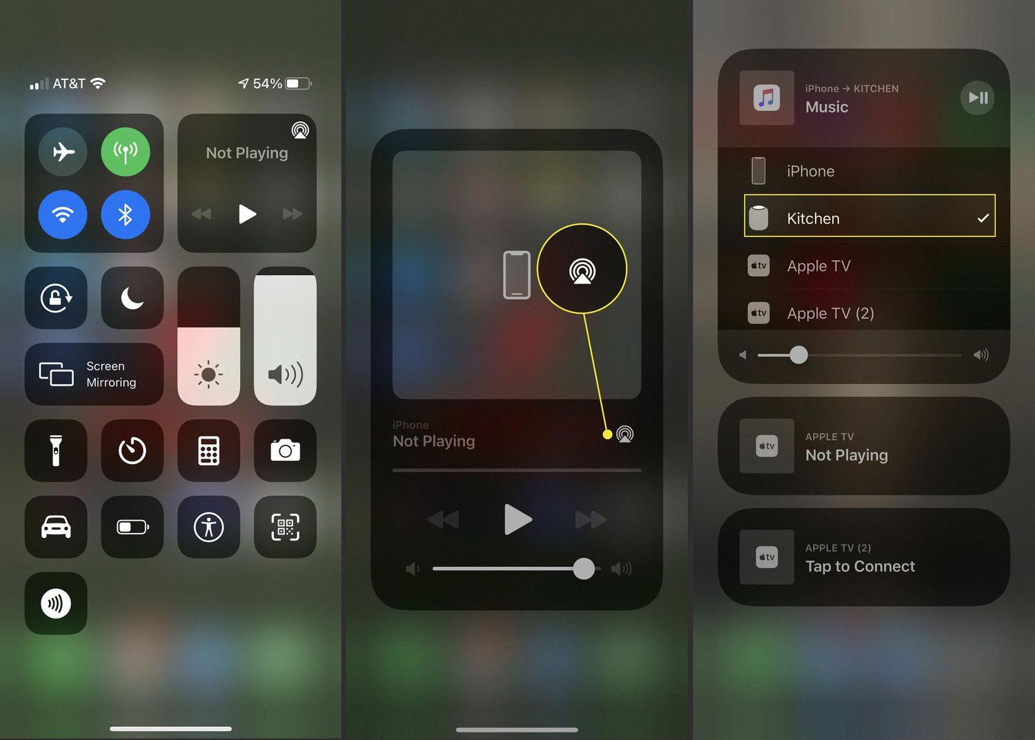how to airplay on homepod