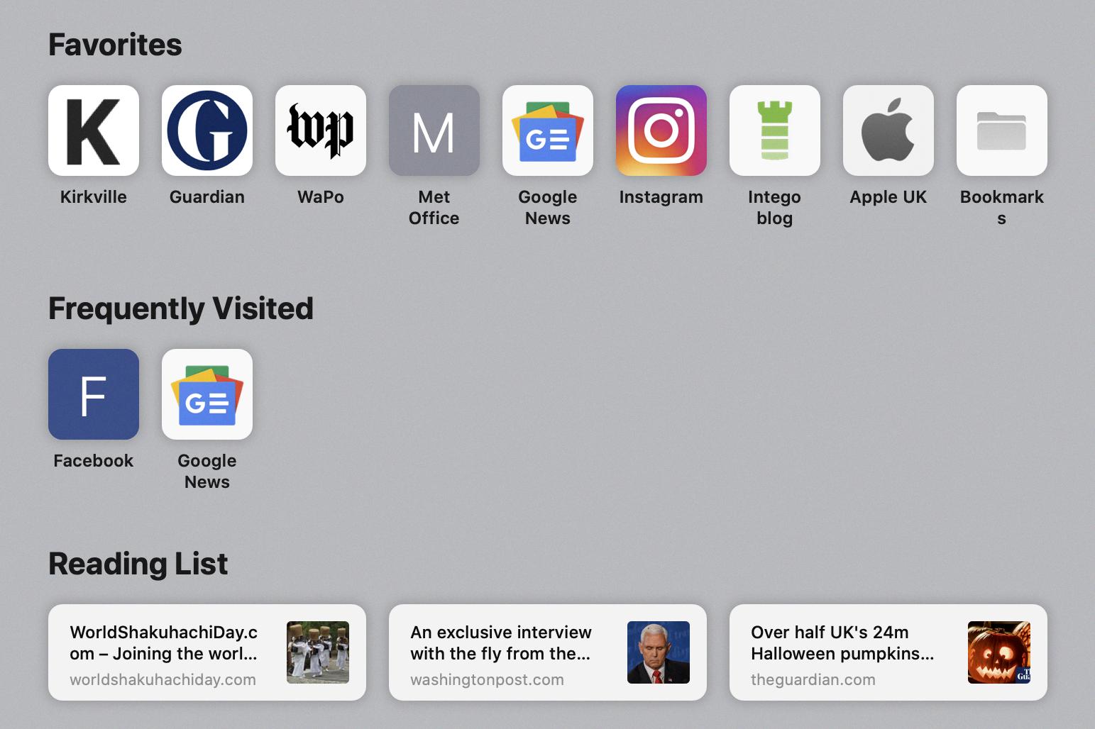 how to change icons in safari favorites