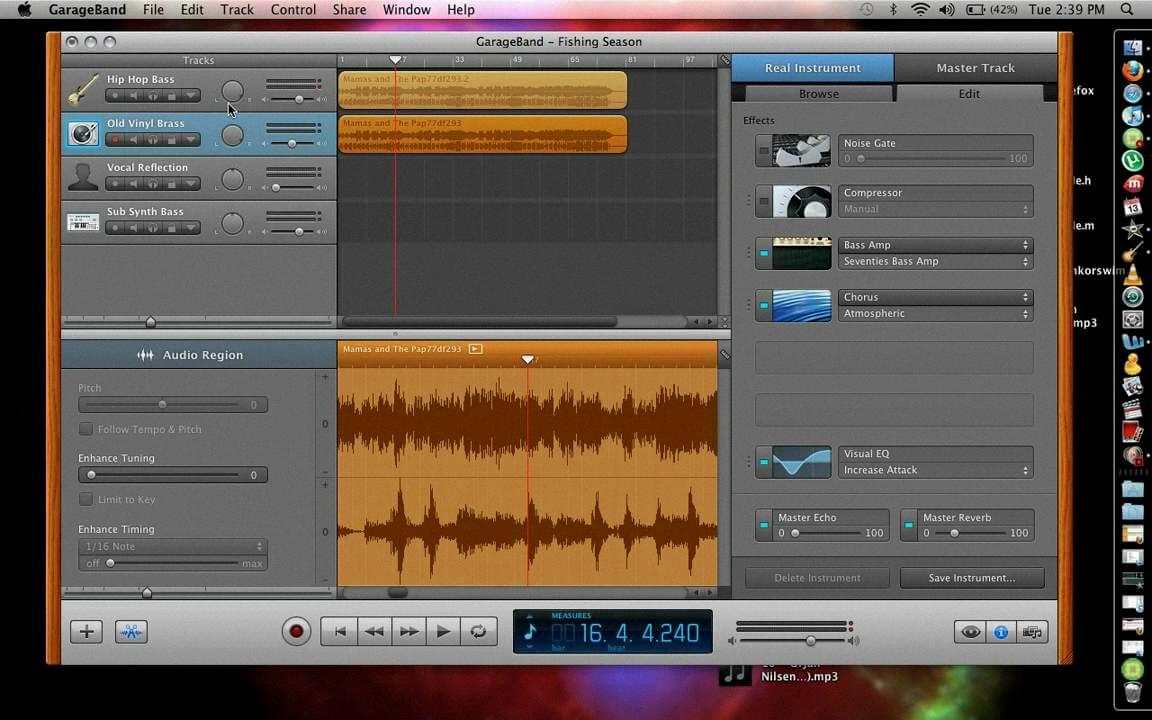 how to change key of mp3 in garageband