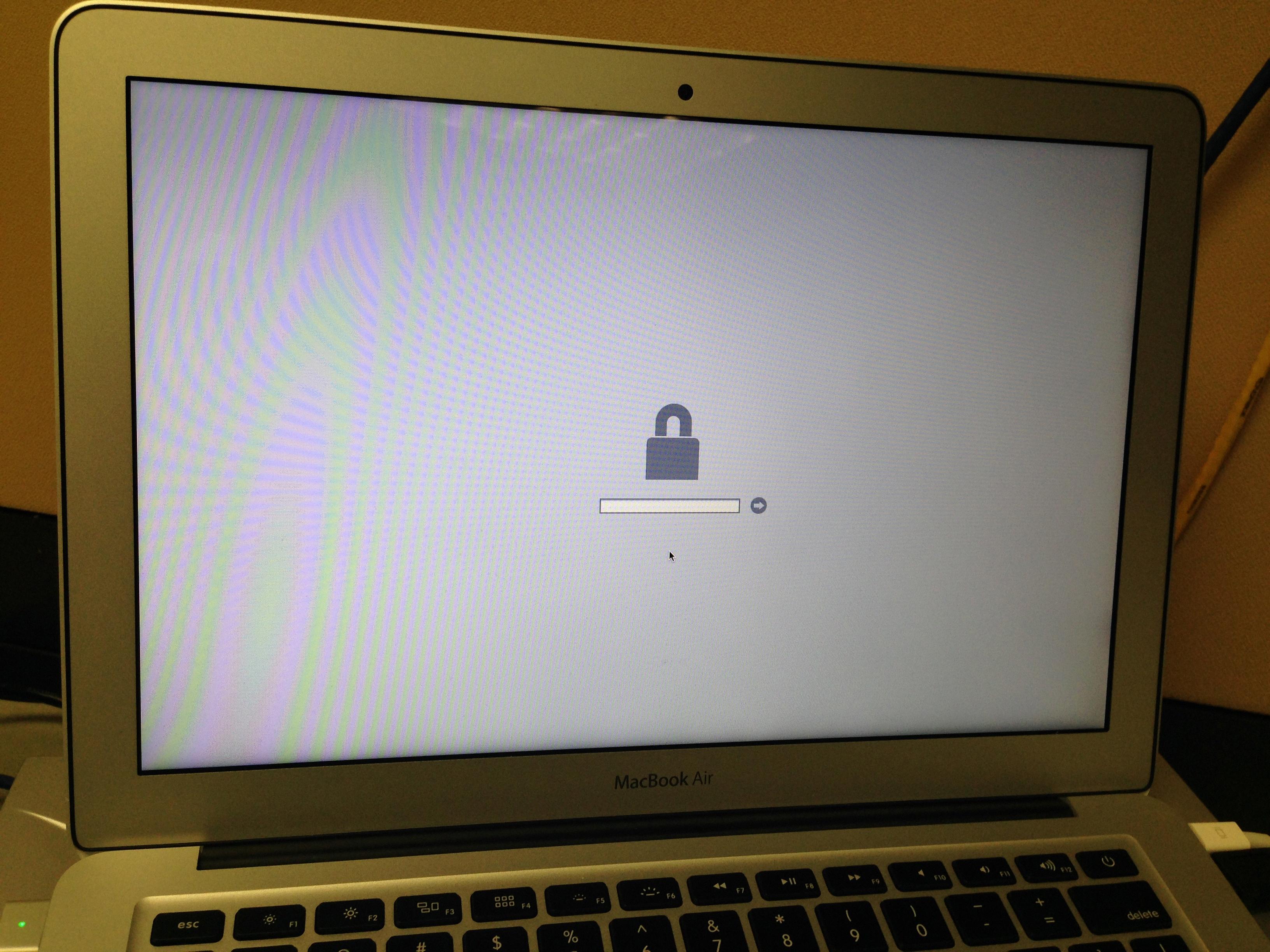 how do you change your lock screen on a macbook pro