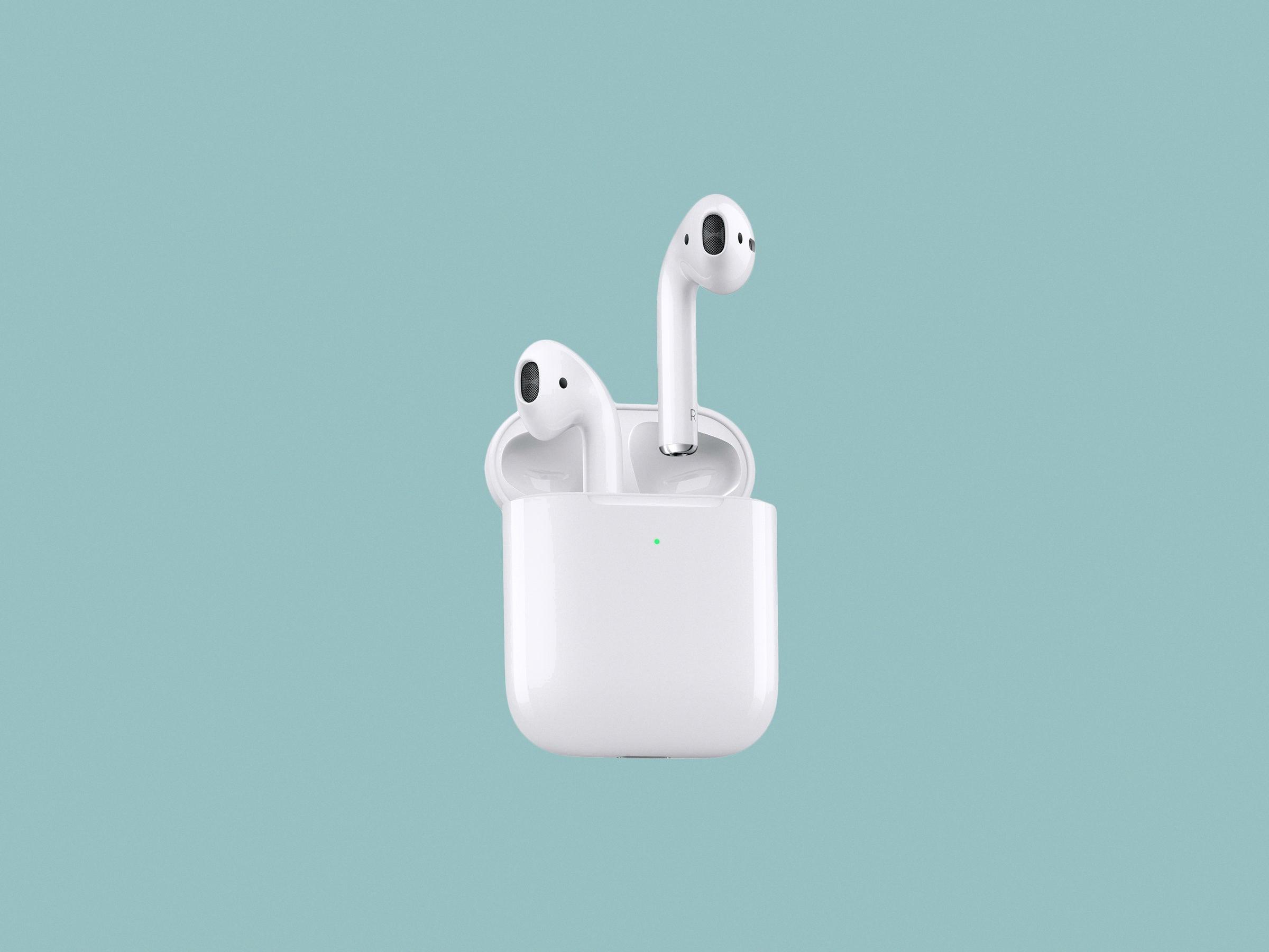 how to change volume on airpods