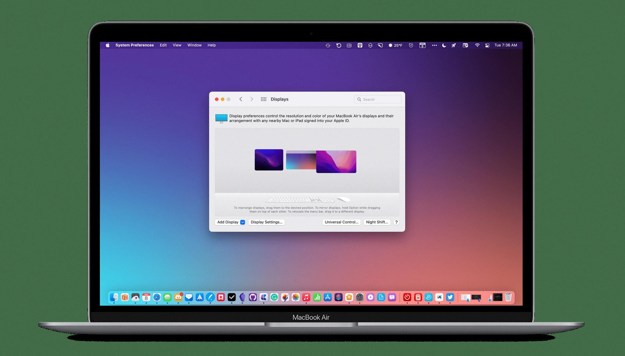 how to change your home screen on mac