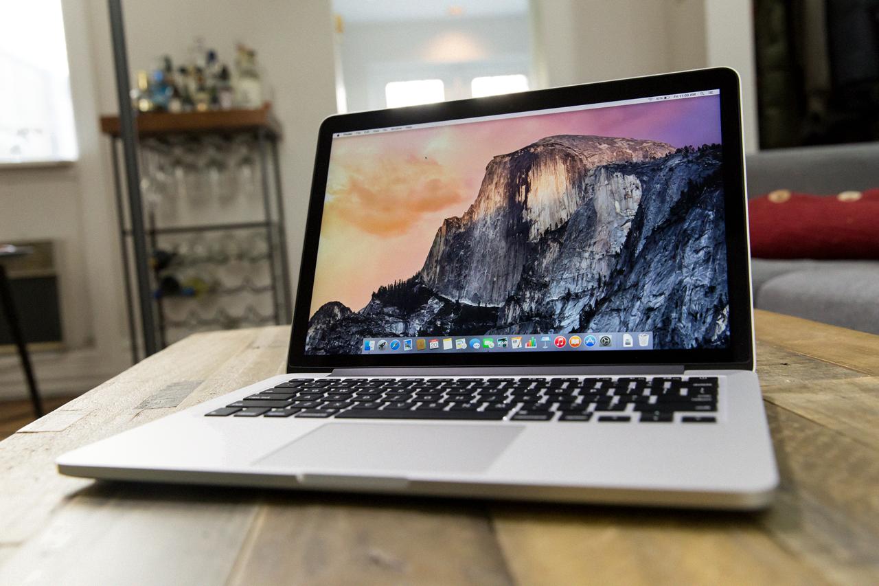 how to check macbook pro retina display