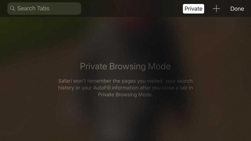 how to clear private browsing mode