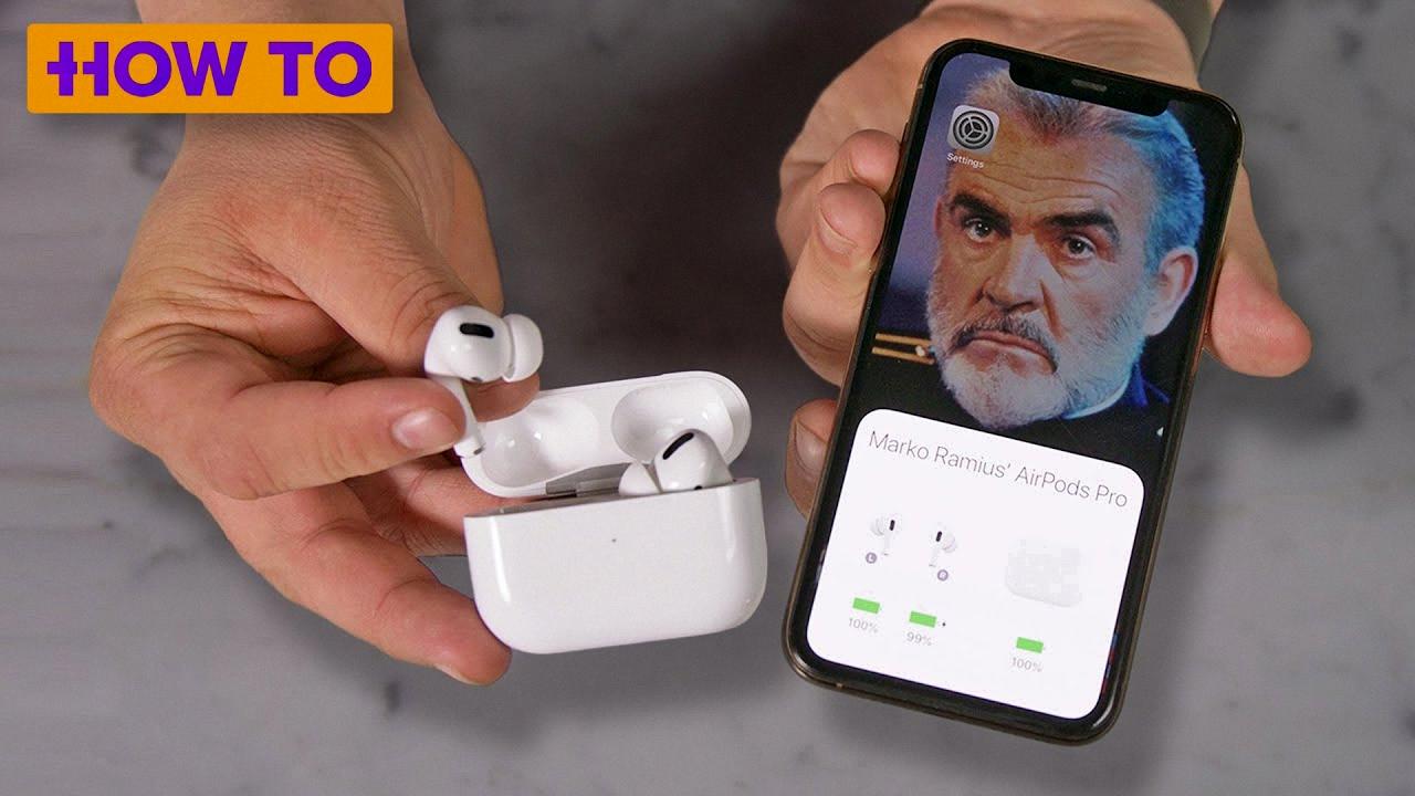 how to connect airpods pro to iphone without case
