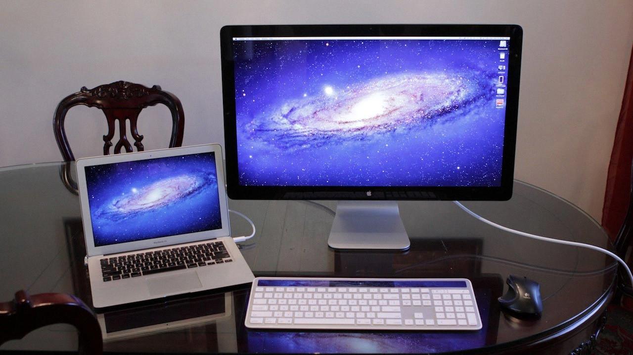 how to connect apple cinema display to mac mini