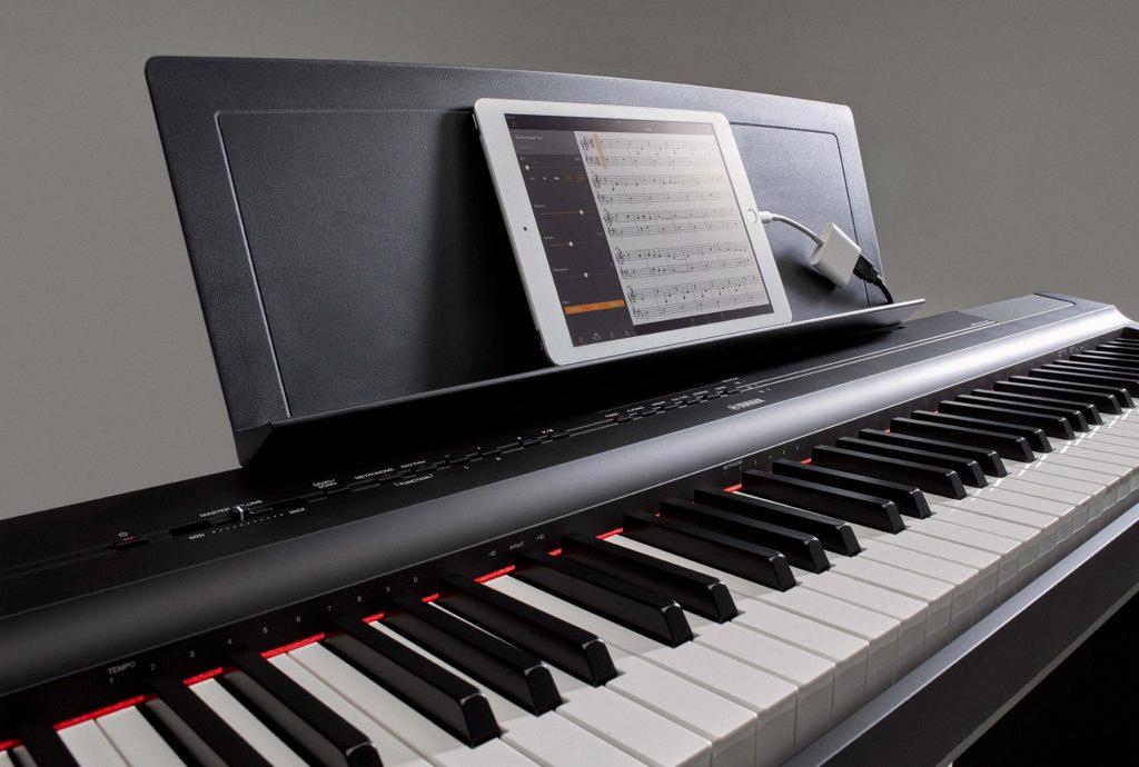 how to connect yamaha keyboard to garageband