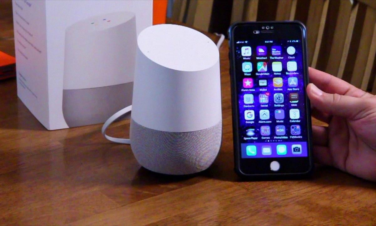 how to connect your iphone to google home