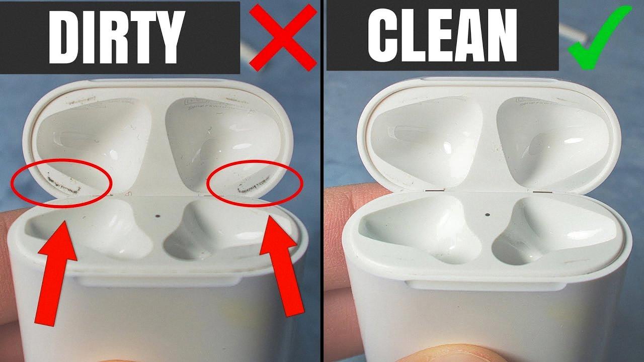 how to deep clean airpods at home