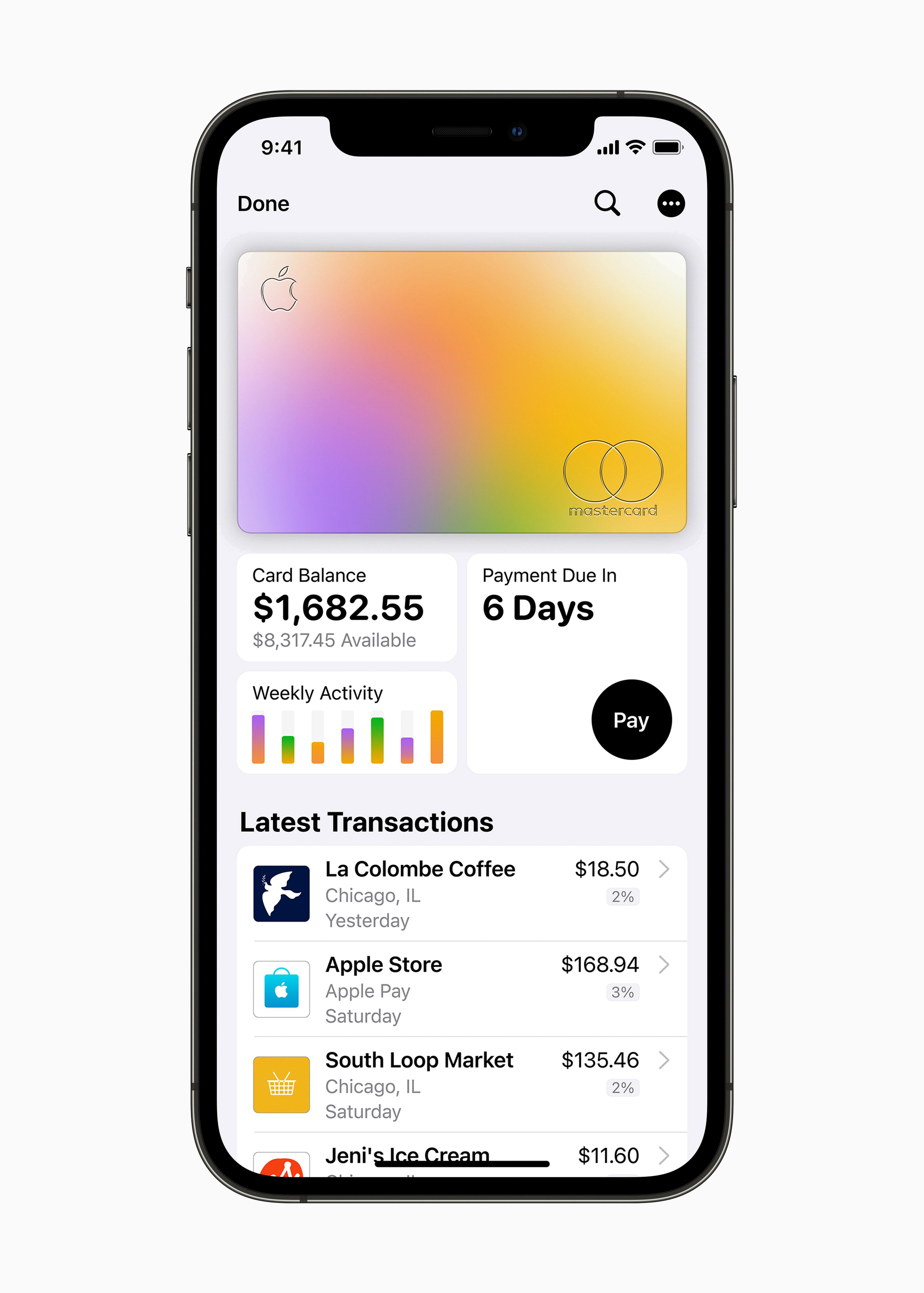 how to do apple card monthly installments