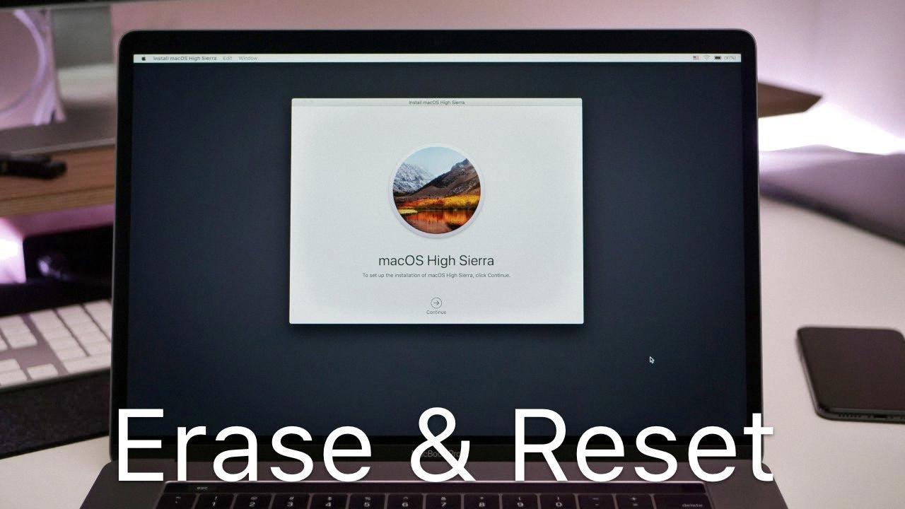 how to factory reset a macbook pro 2012