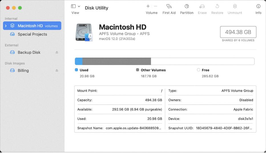 how to find disk utility on macbook pro