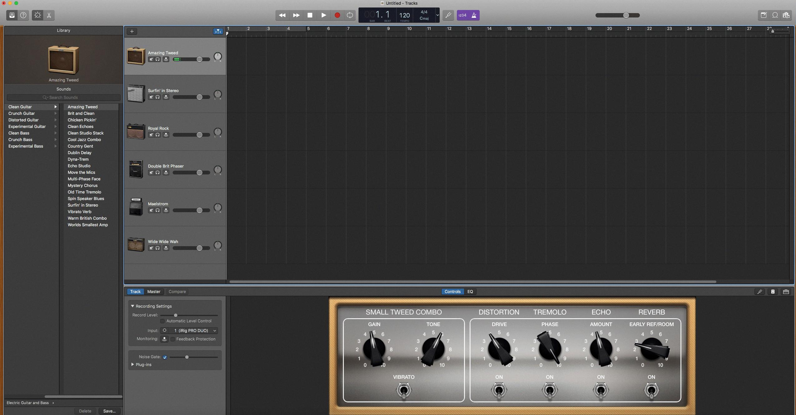 how to fix mic delay on garageband