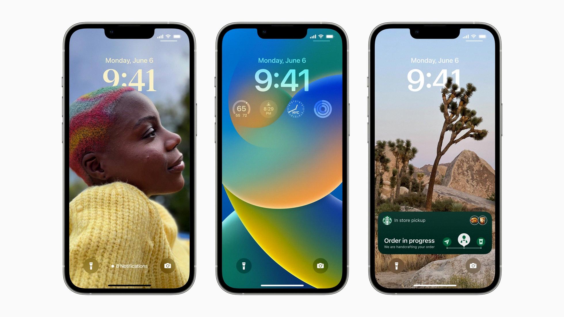 how to get dual clock on iphone lock screen
