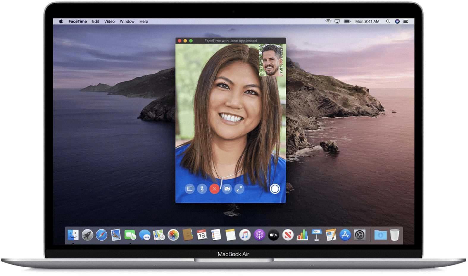 how to group facetime on macbook air