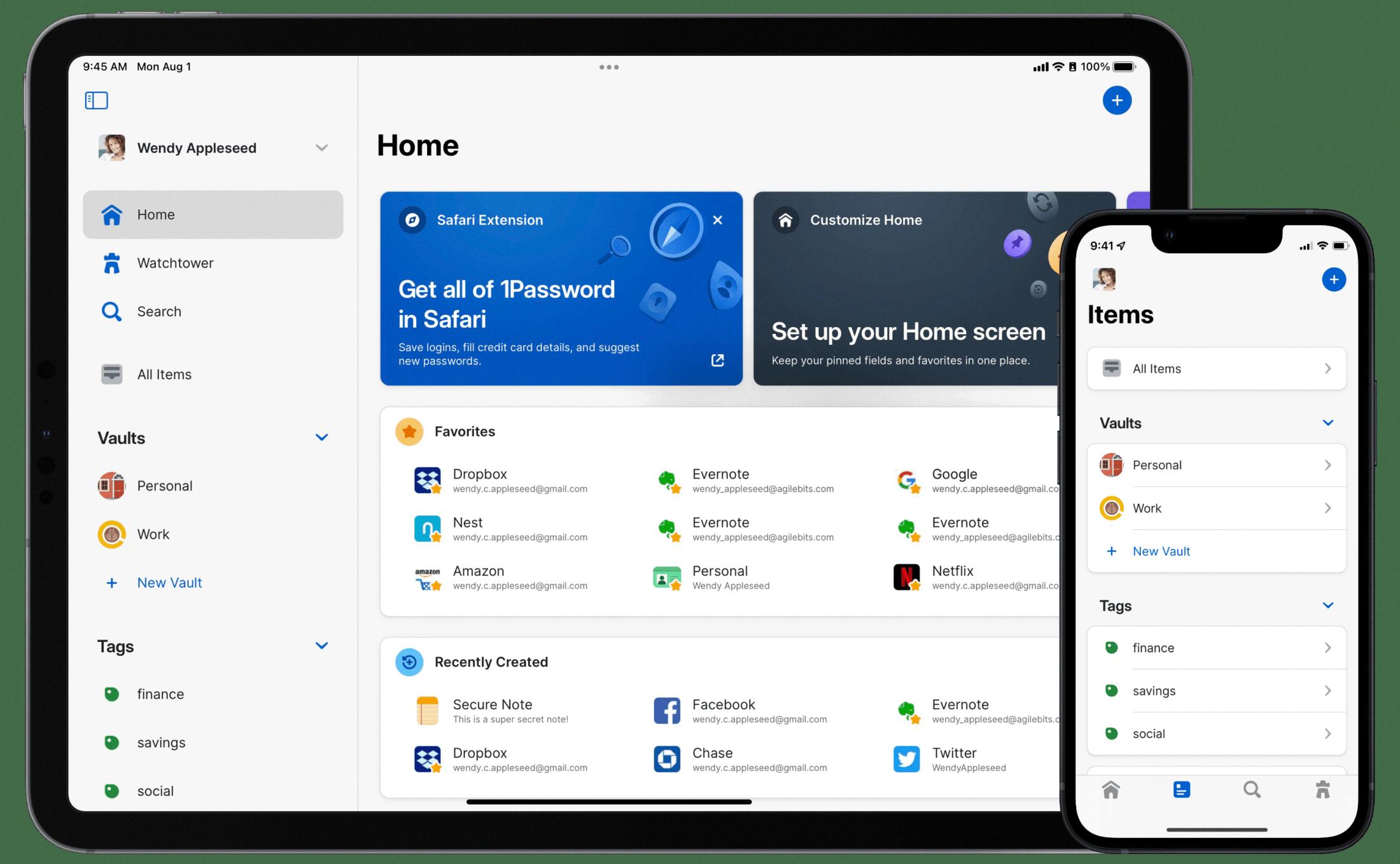 how to import passwords into 1password
