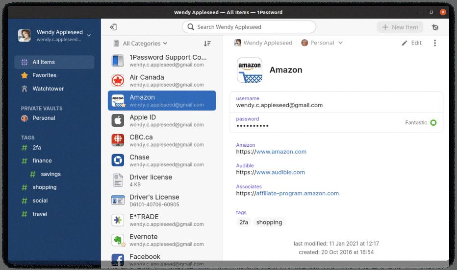 how to import passwords into 1password
