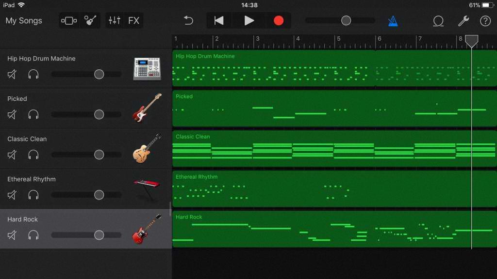 how to increase volume on garageband