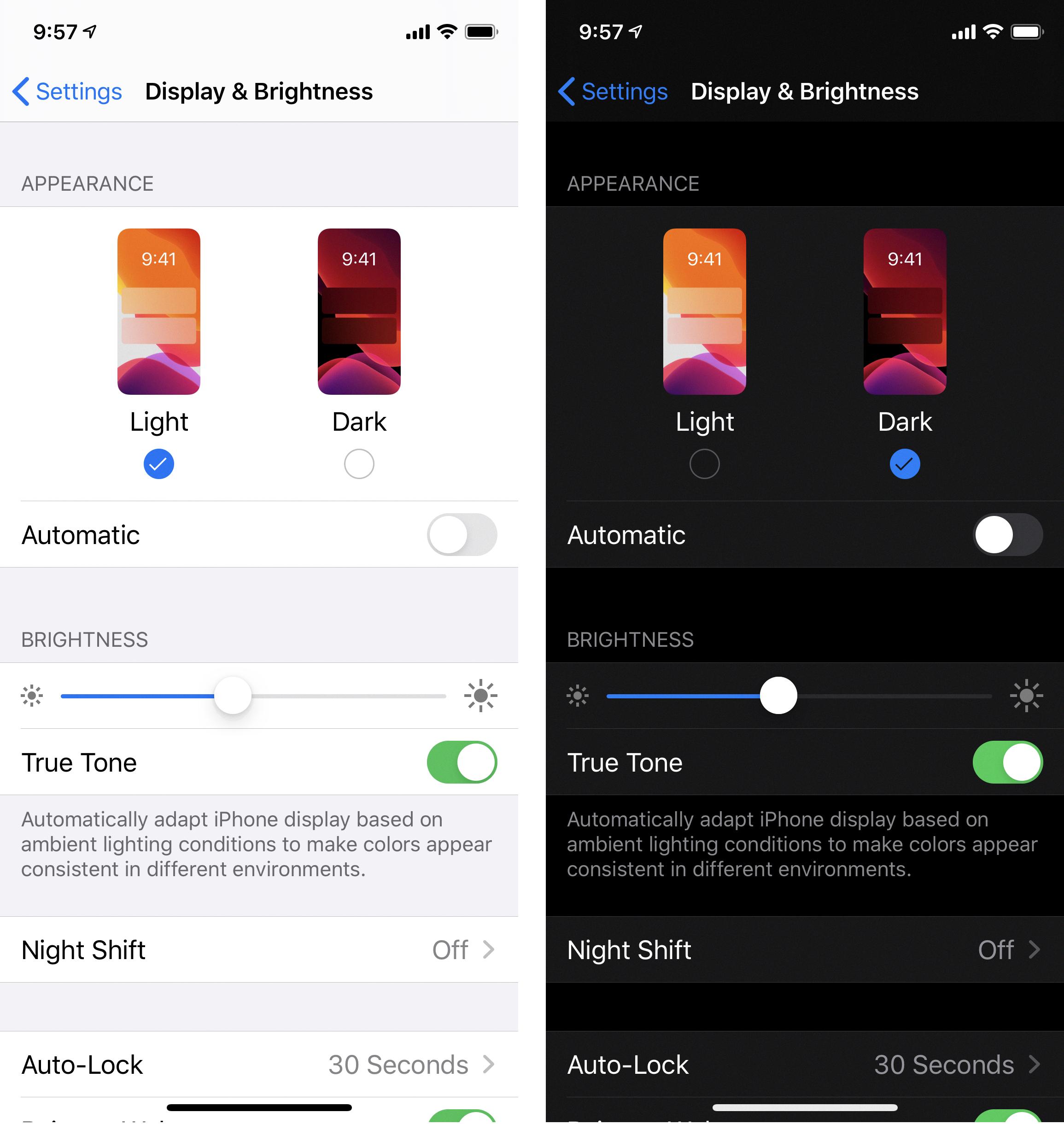 how to keep dark mode on all the time