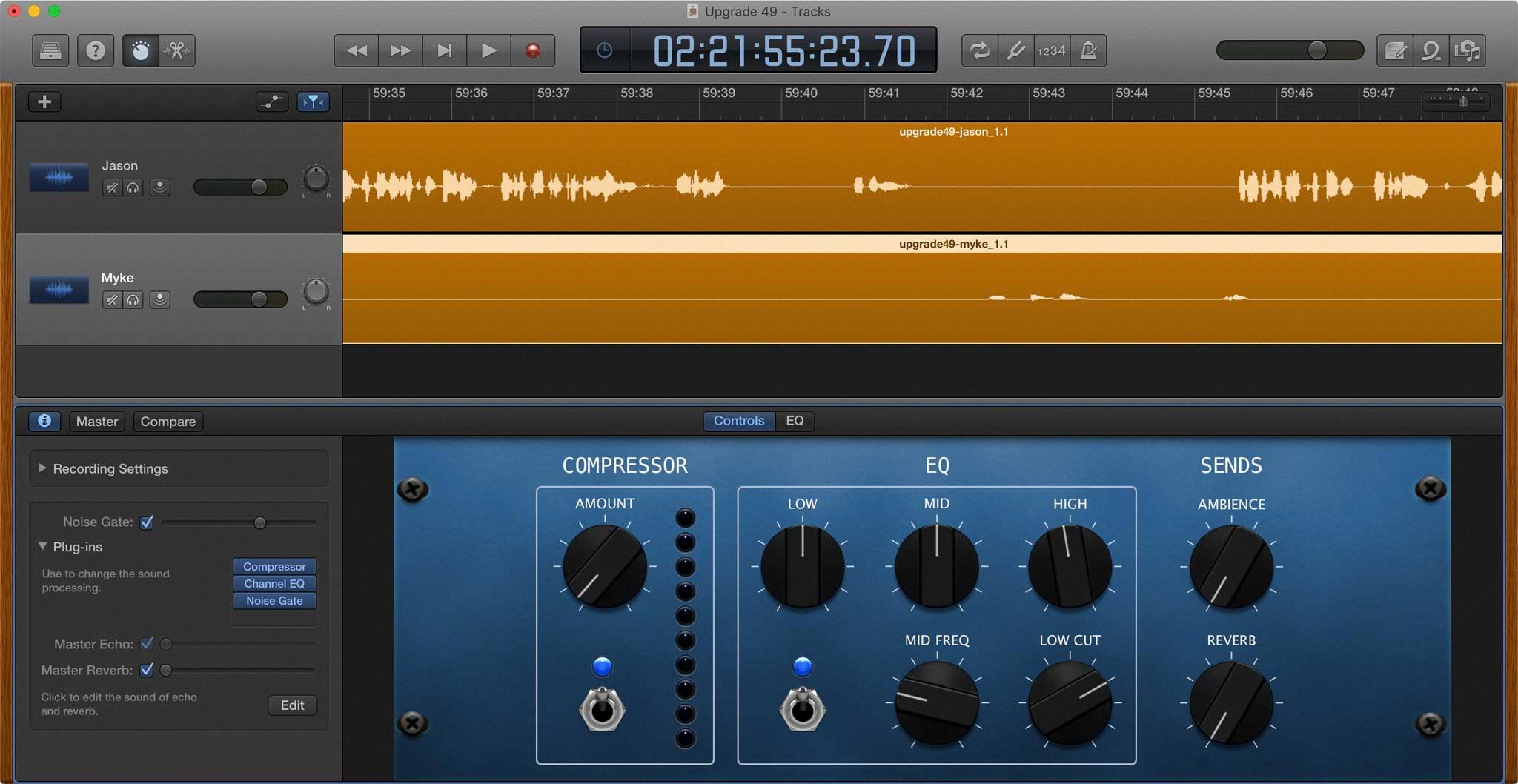 how to make a podcast on garageband
