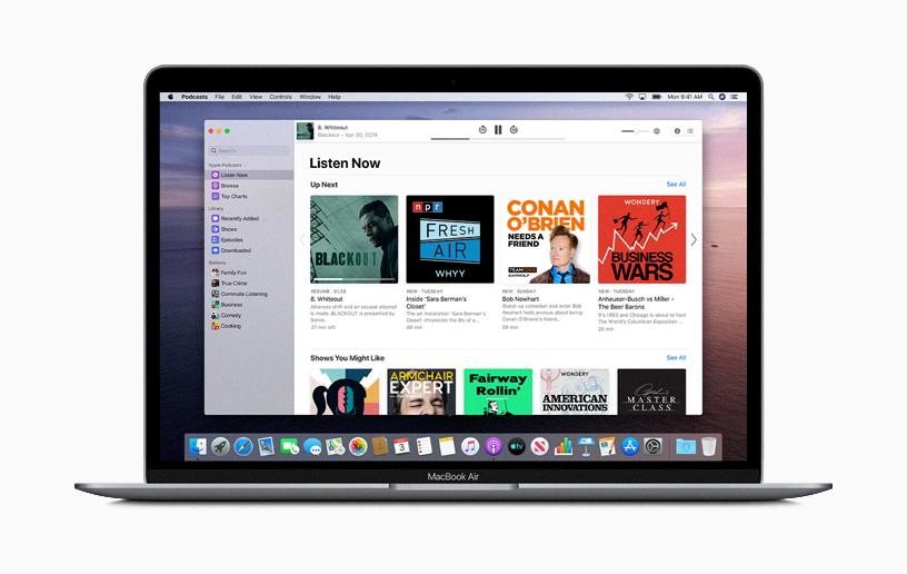 how to make a podcast on macbook air