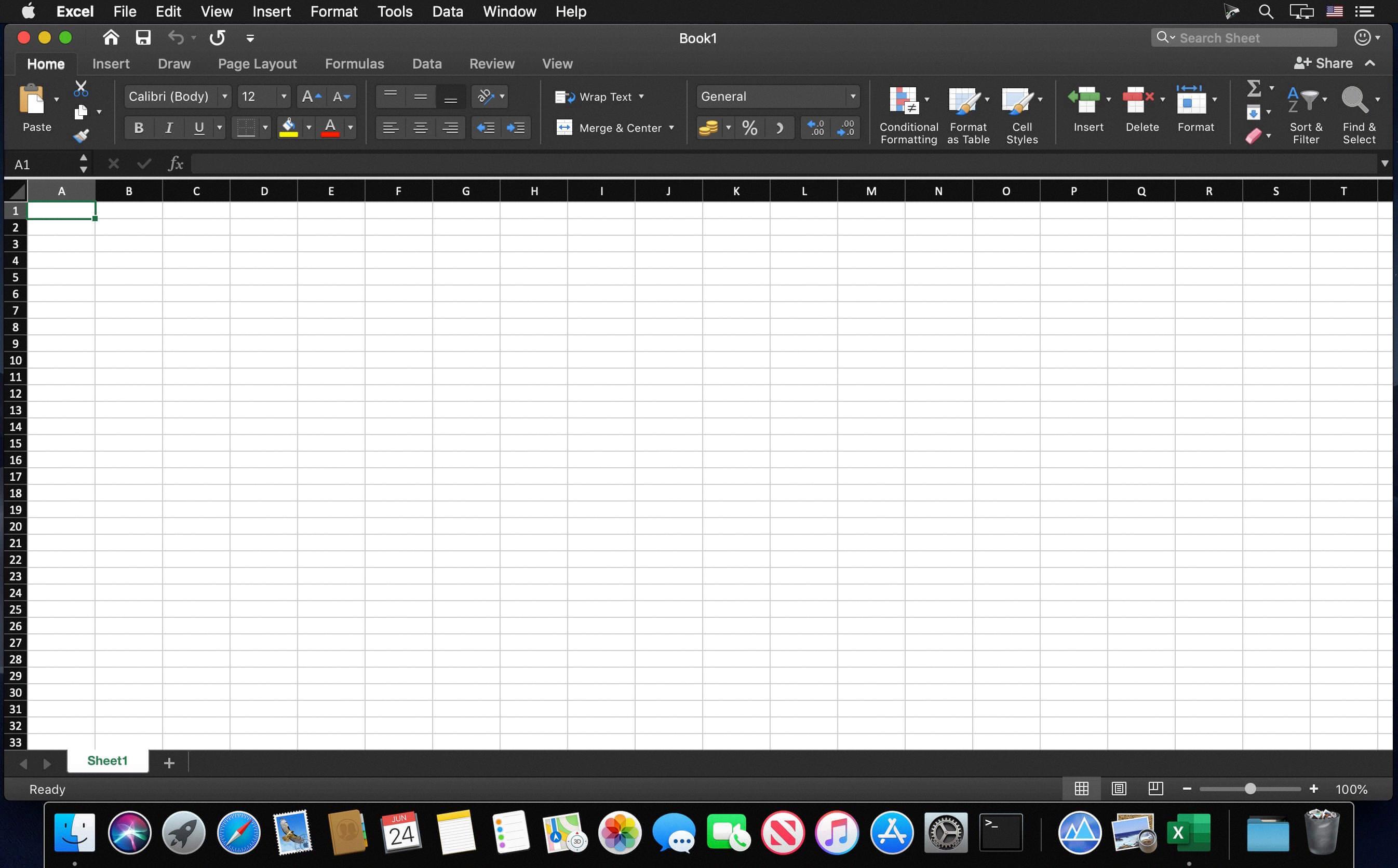 how to make excel the default on mac