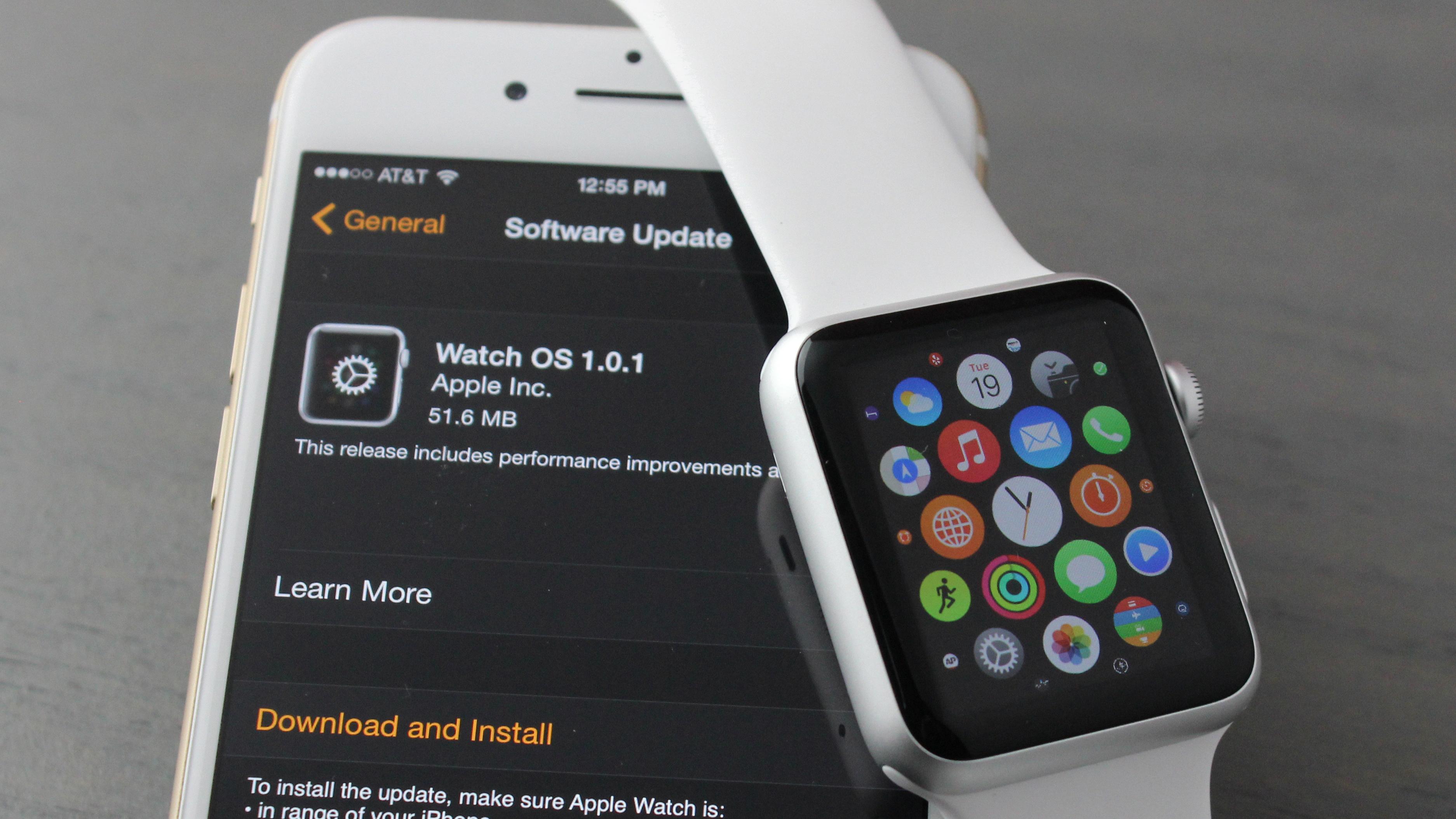 how to pause apple watch update