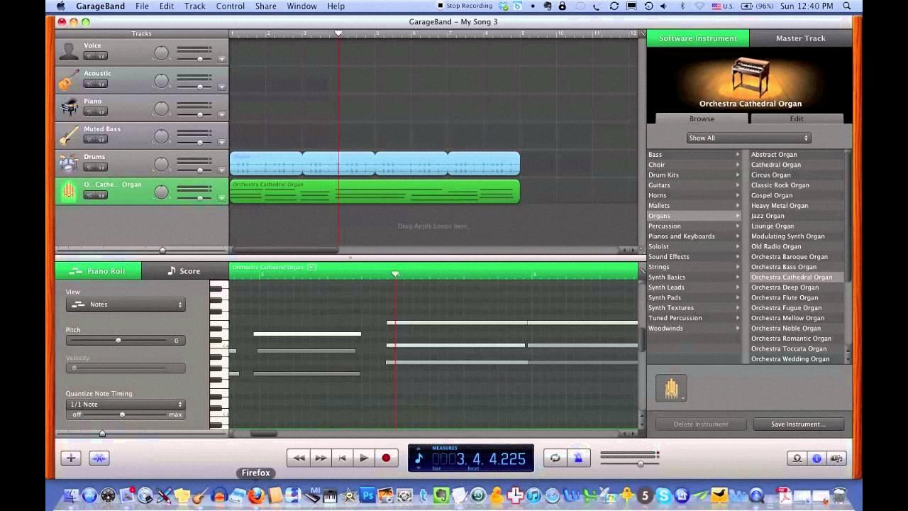 how to quantize in garageband