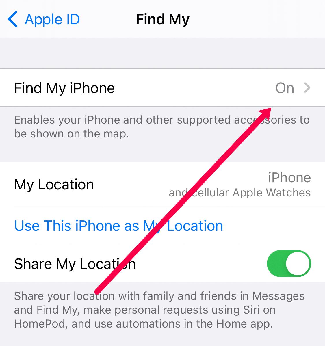 how to register airpods to find my iphone