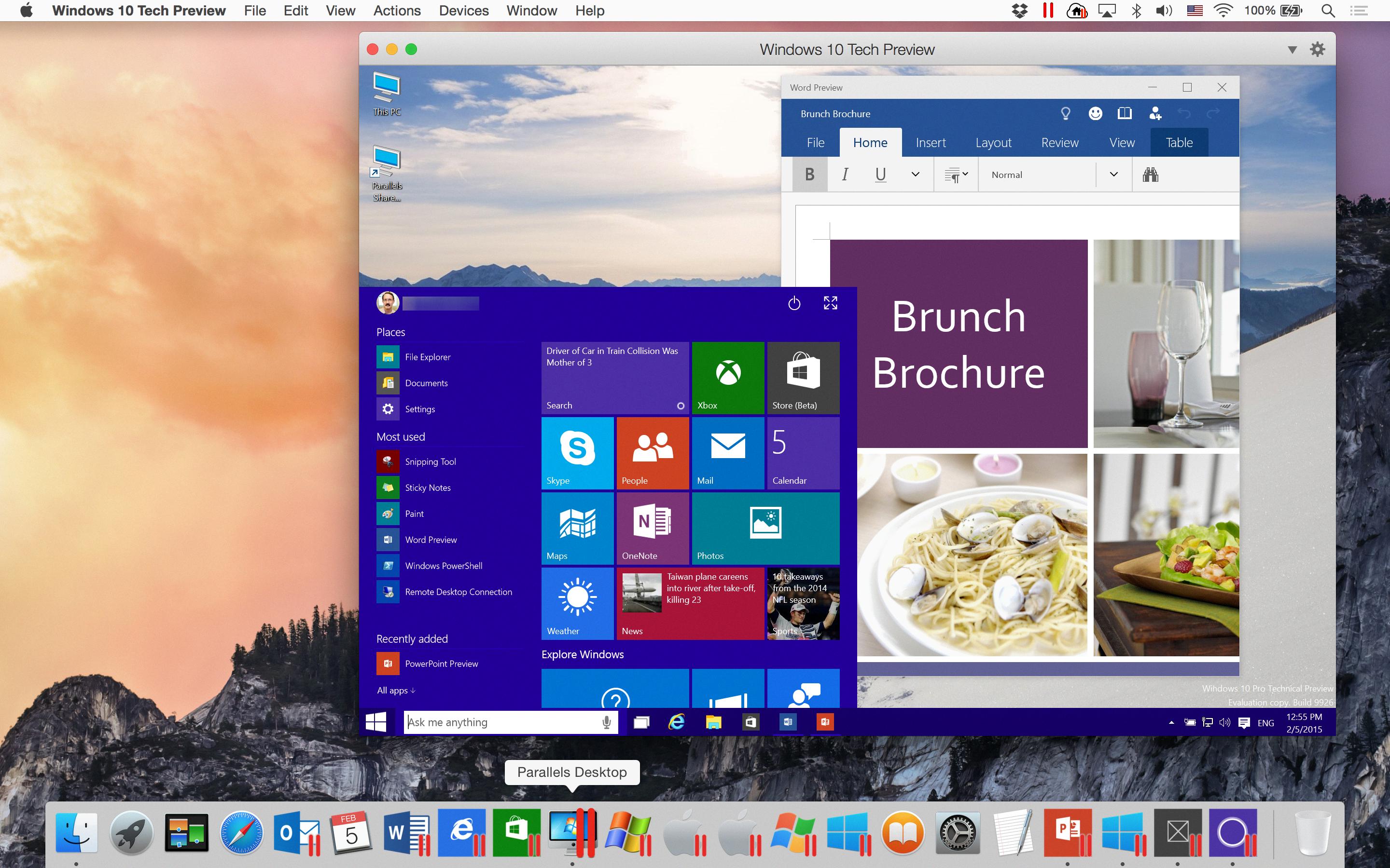 how to remove windows on parallels