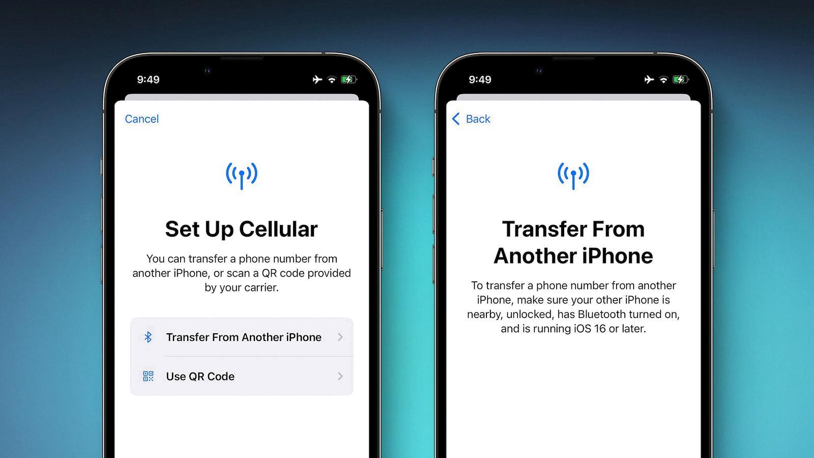 how to reset esim