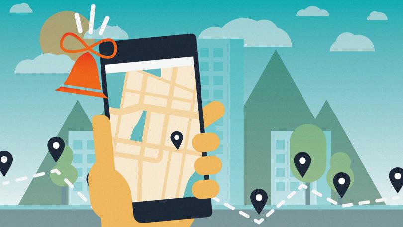 how to reset my location on iphone
