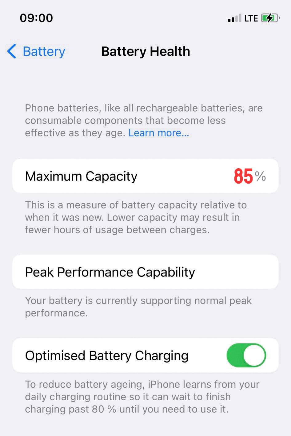 how to reset your battery health on iphone