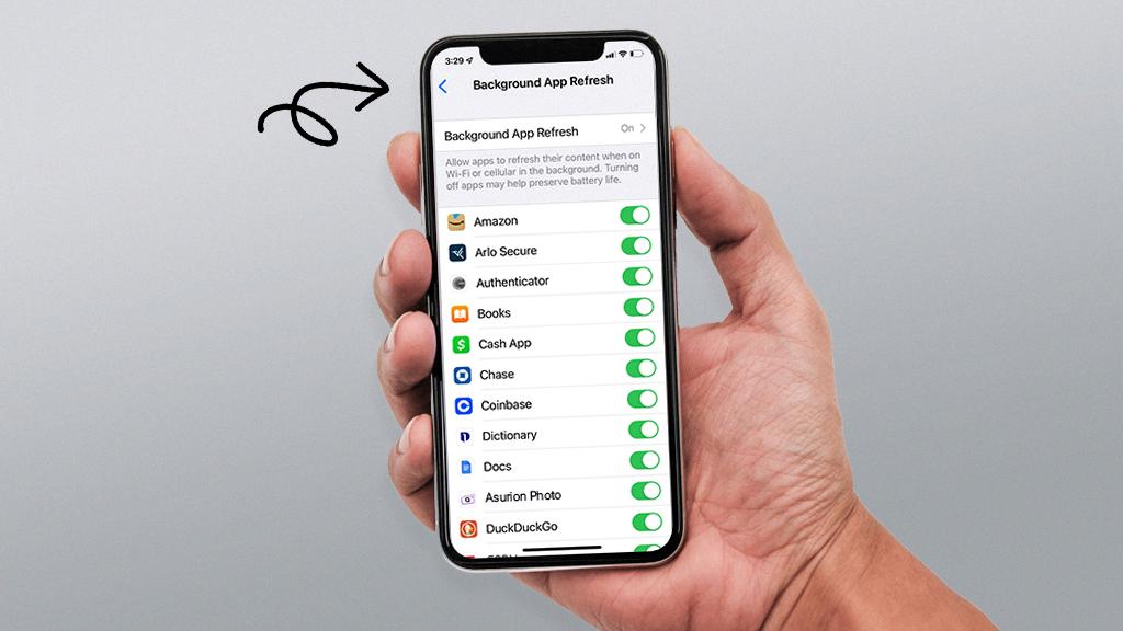 how to restart iphone apps