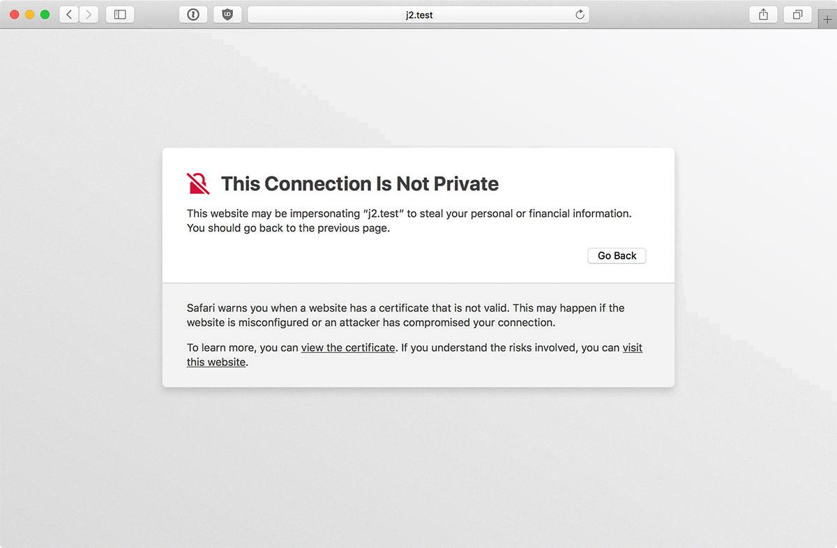 how to secure a website on safari